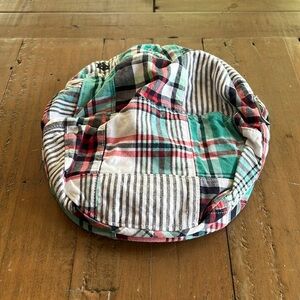 4/$20 Janie and jack plaid page boy hat